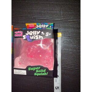 Unbranded Pink Jelly Squish Jellyfish Stress Toy Squishy Squeeze